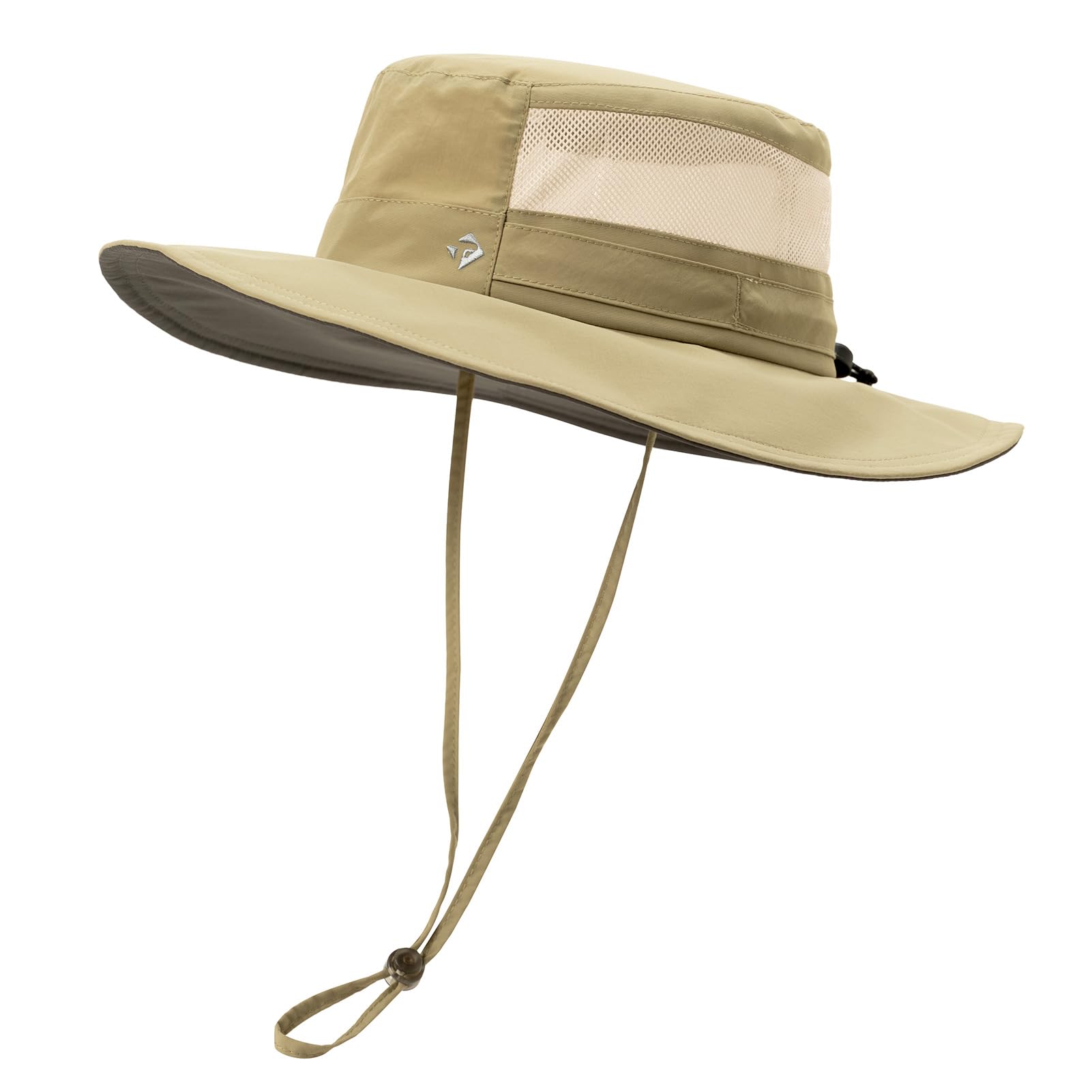 TOP-EX Sommer Sonnenhut für Herren Damen mit breiter Krempe UPF 50, UV-Schutz Safari Hut verstellbar, Wandern atmungsaktiv für Outdoor-Abenteuer