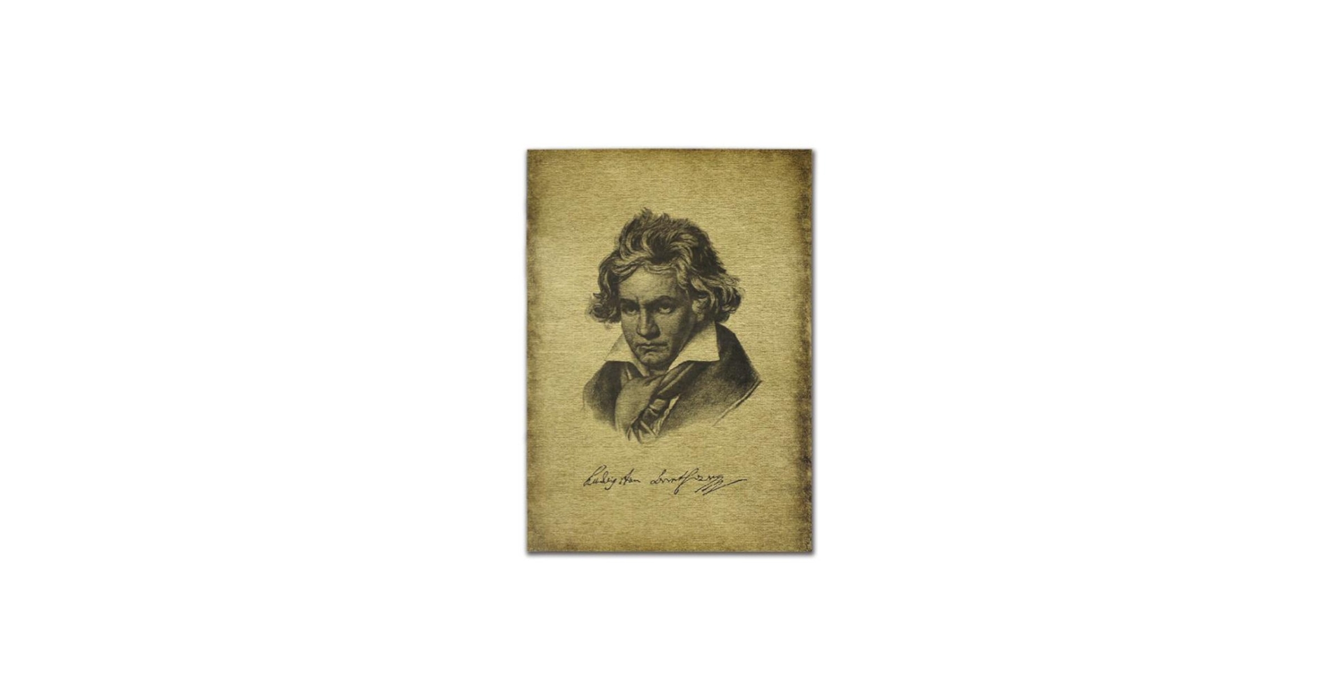 Amazon.co.jp: ベートーヴェン モーツァルト 51.5cm×36cm