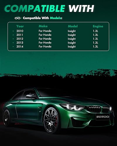 Vista 2046 de SCITOO 1 bobinas de encendido con 4 bujías de iridio para Chevrolet 2011-2015 Cruze 1.4L 2016 Cruze Limited 1.4L 2012-2020 Sonic 1.4L 2013-2021 Trax