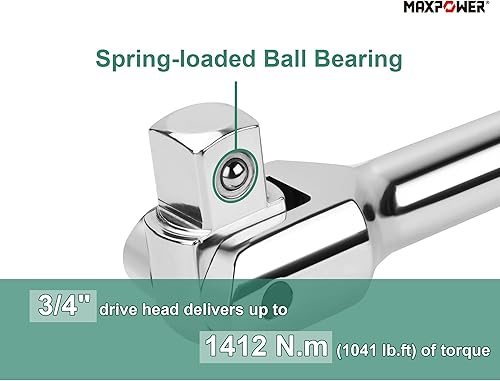 Miniatura 3 de MAXPOWER Barra rompedora de 36 pulgadas con impulsor de 34"