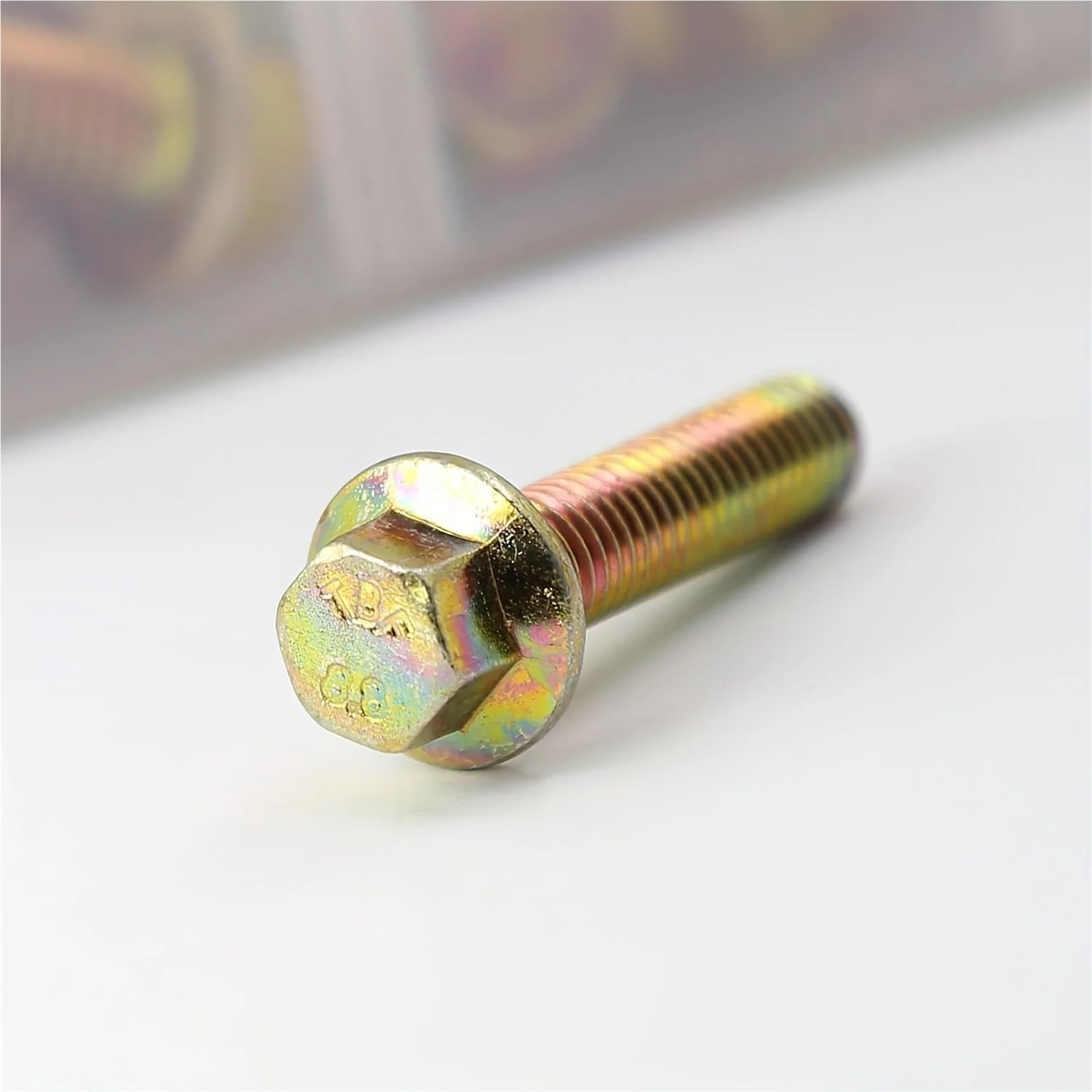 260 juegos de pernos y tuercas brida acero aleación grado 8.8: tornillos hexagonales métricos M5, M6, M8 con 14 tamaños comunes Juego de Tornillos y Tuercas