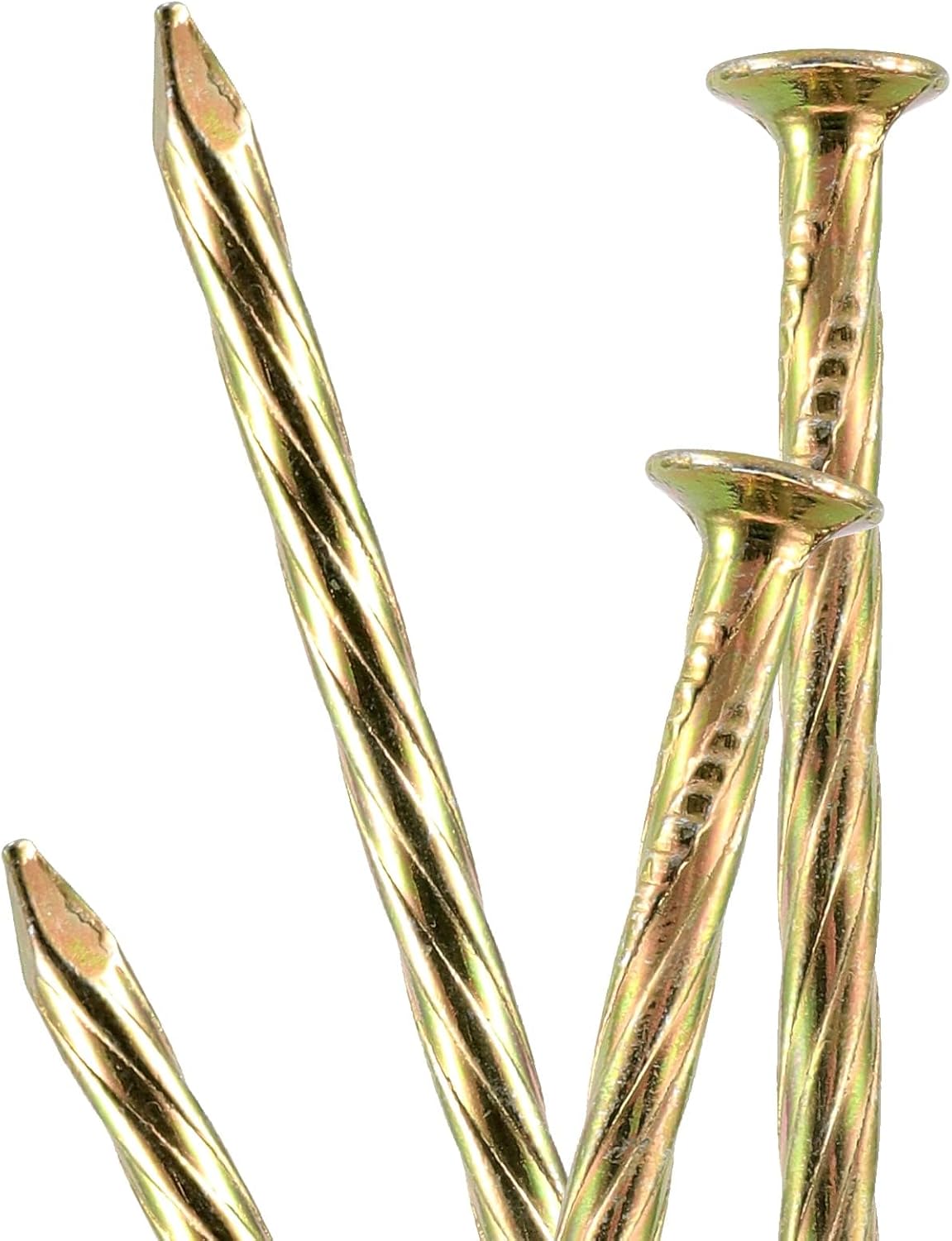 120 PCS 6 Inch Metal Turf Spiral Nail, Galvanized Spiral Landscape Edging Spikes Anchors, Garden Nails for Artificial Turf, Paver Edging, Weed Barriers, Carpentry