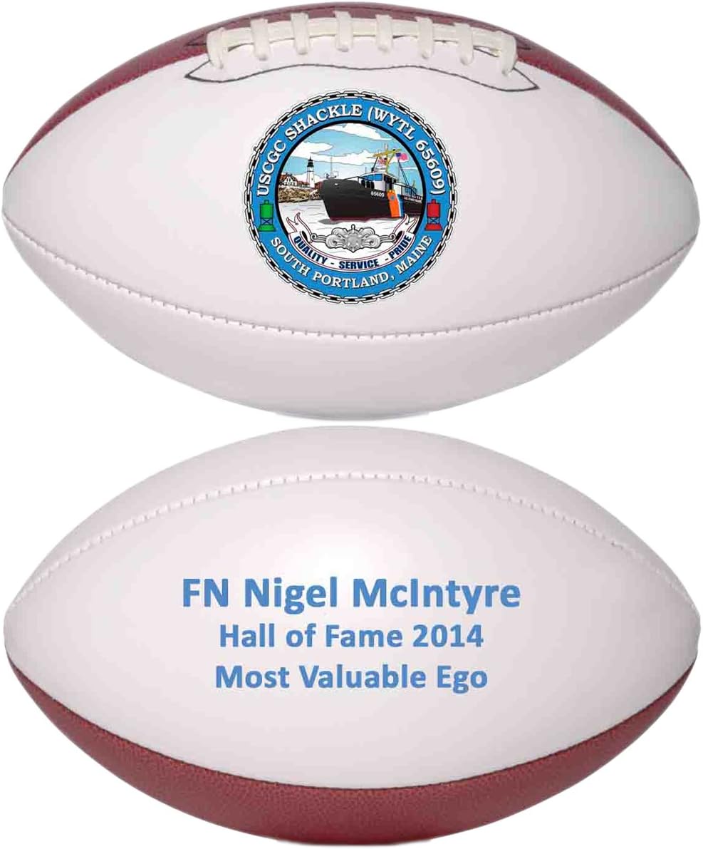 Personalized Custom Photo Regulation Football - Any Image - Any Text - Any Logo