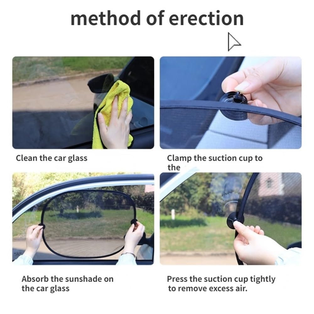 automóvil Antideslizante para Ventana De Coche Protector Solar