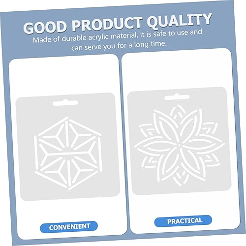 Miniatura 2 de EXCEART Plantilla de regla de costura, regla de costura, regla de acolchado para tela, accesorios de plantilla de cruz de tela, regla de costura,