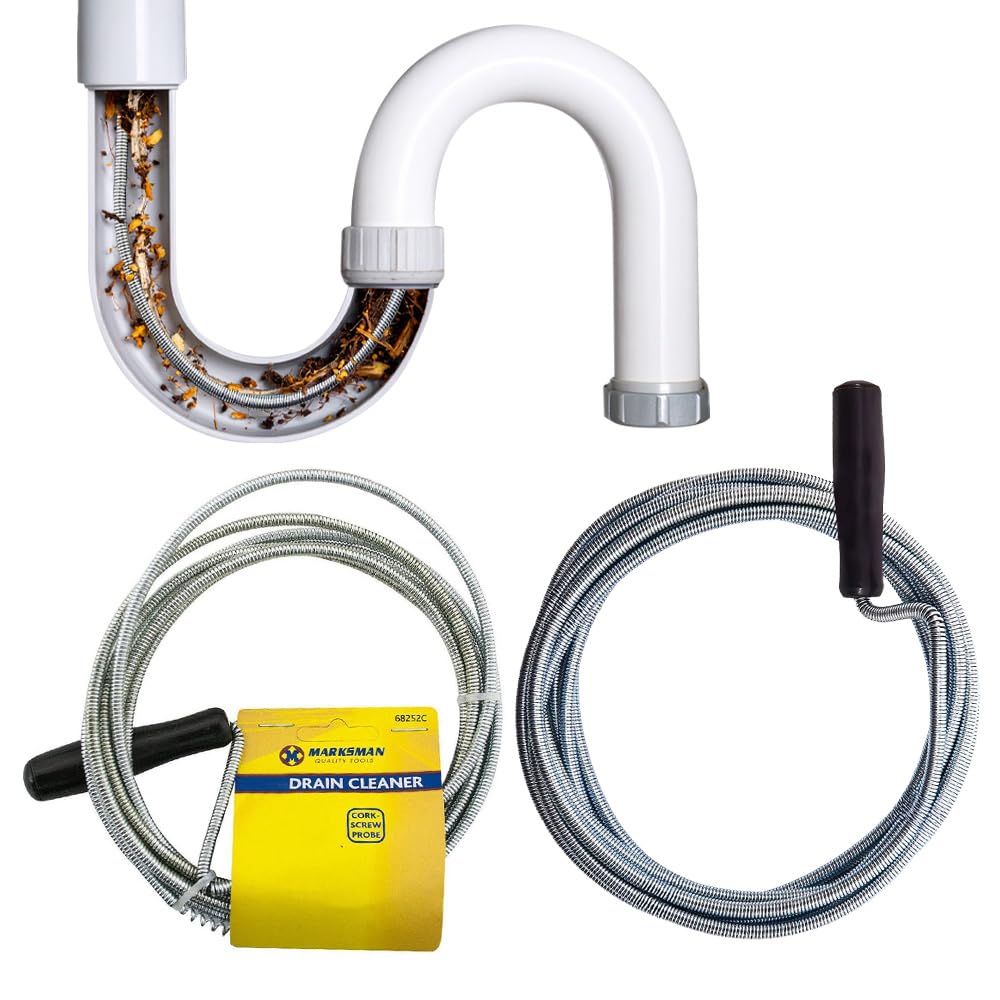 Drain Cleaner Unblocker 3M Flexible Kitchen Sink Cleaning