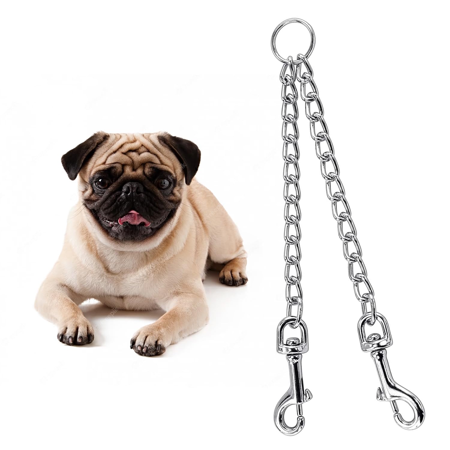 Dog Leash Splitter Clip CtopoGo Heavy Duty Dog Leash Chain Anti