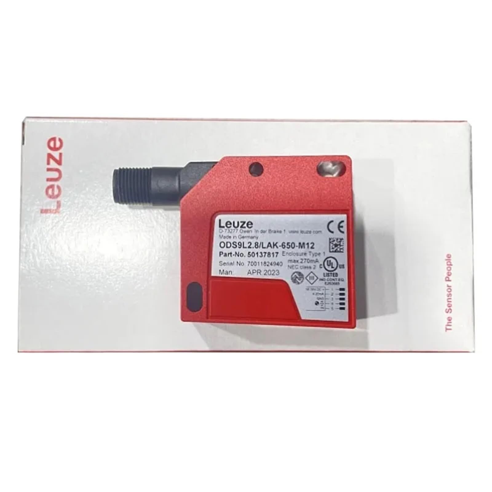 Amazon.com: PXRZXBICQ ODS9L2.8/LAK-650-M12 Optical Ranging Sensor