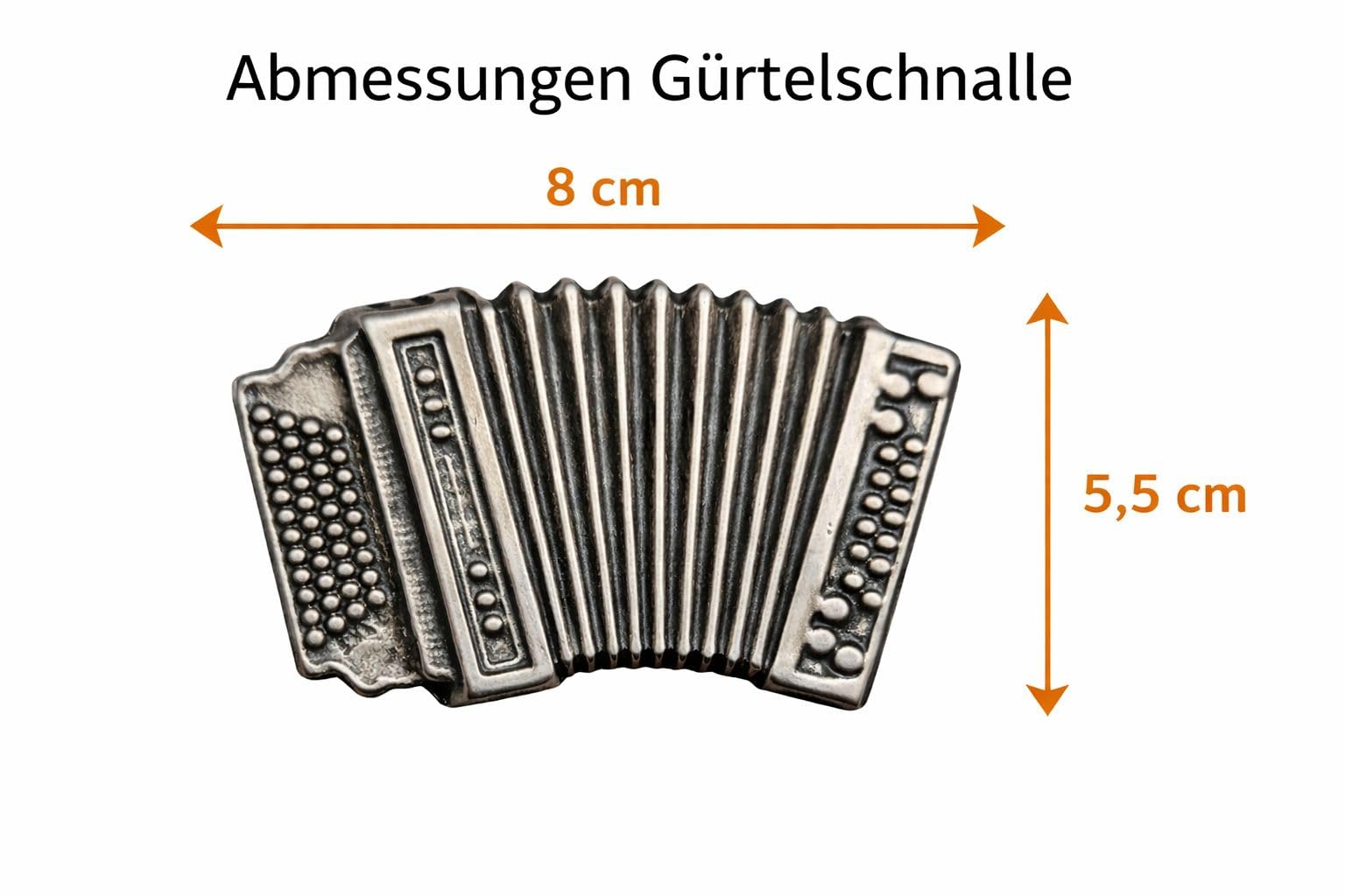 Steirische Harmonika Trachtengürtel Harmonikagürtel Länge 110 cm