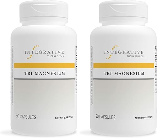 Miniatura 9 de Integrative Therapeutics Tri-Magnesio como citrato de magnesio óxido malato  Apoya los músculos saludables cardiovascular función neurológica