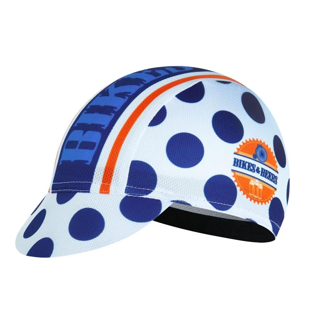 Czapka rowerowa dla mężczyzny i kobiety czapka rowerowa pod kask - poliester oddychający pochłaniający pot