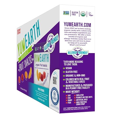 Yumearth Organic Fruit Snacks Box, 0.7 Ounce (Pack Of 10) #TOP6