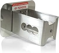 Vista 3 de Toyota Cubierta de enganche de remolque con logotipo negro