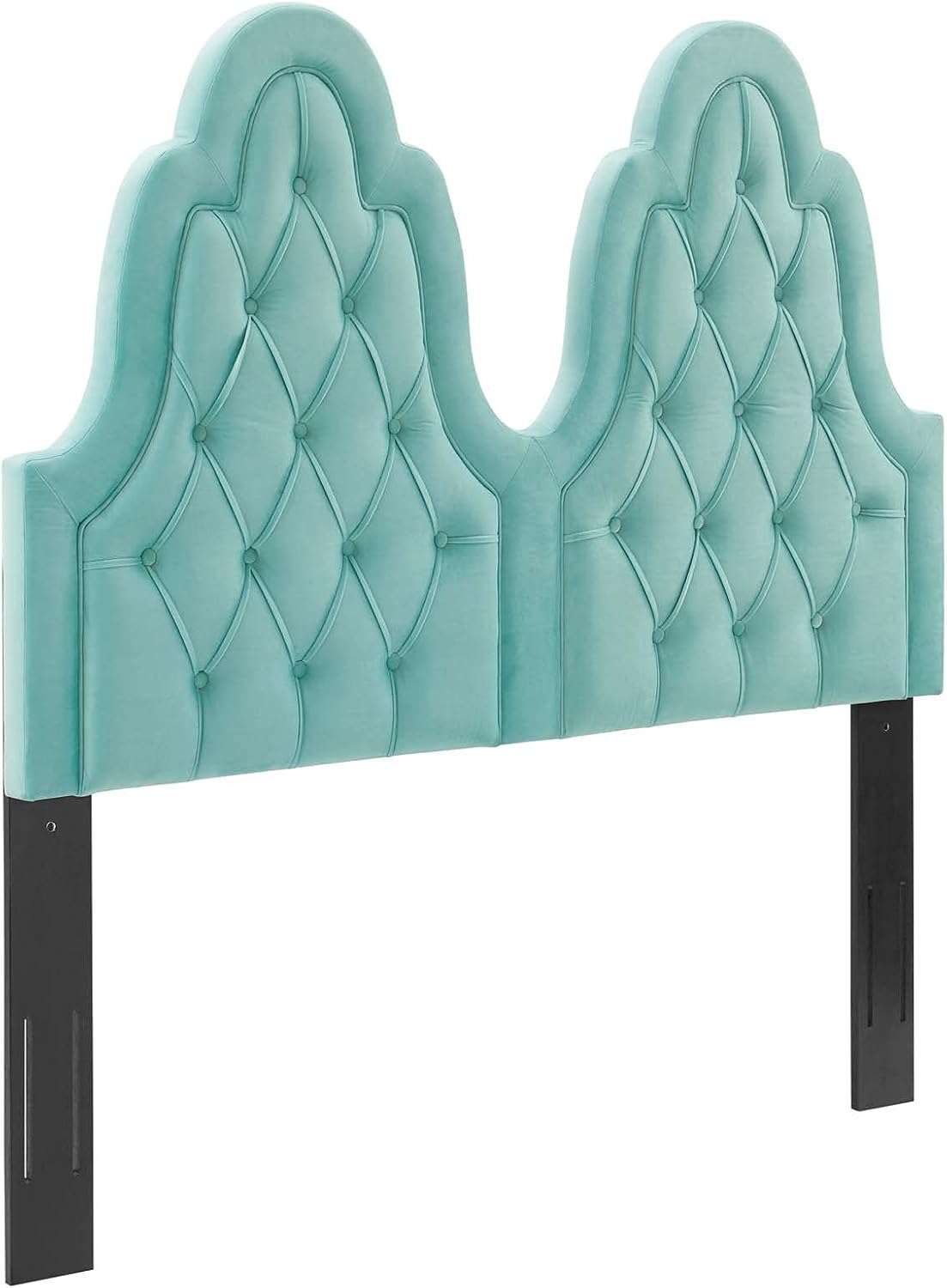 Modway Augustine Tufted Performance Velvet King/California King Headboard in Mint