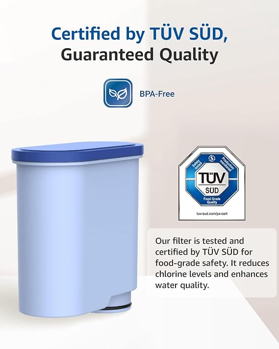 Maxblue Replacement Water Filter, Compatible with Philips® AquaClean® (4)