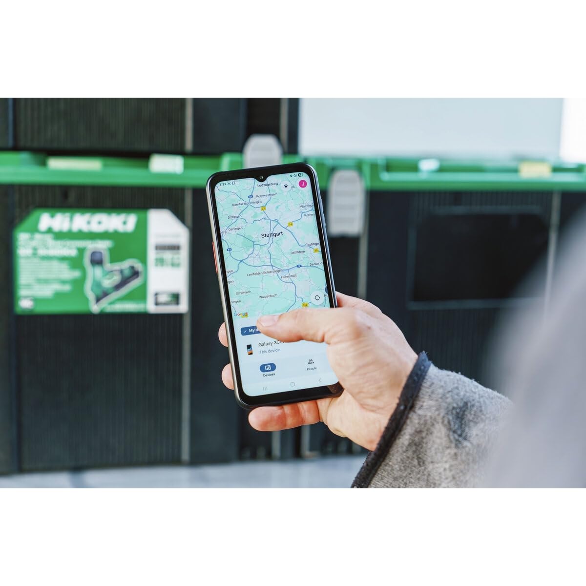 HiKOKI 383312 Tracker Pro pour Android et Apple/iOS : Trouvez Votre Outil Partout dans Le Monde avec Votre Smartphone Android ou Votre iPhone