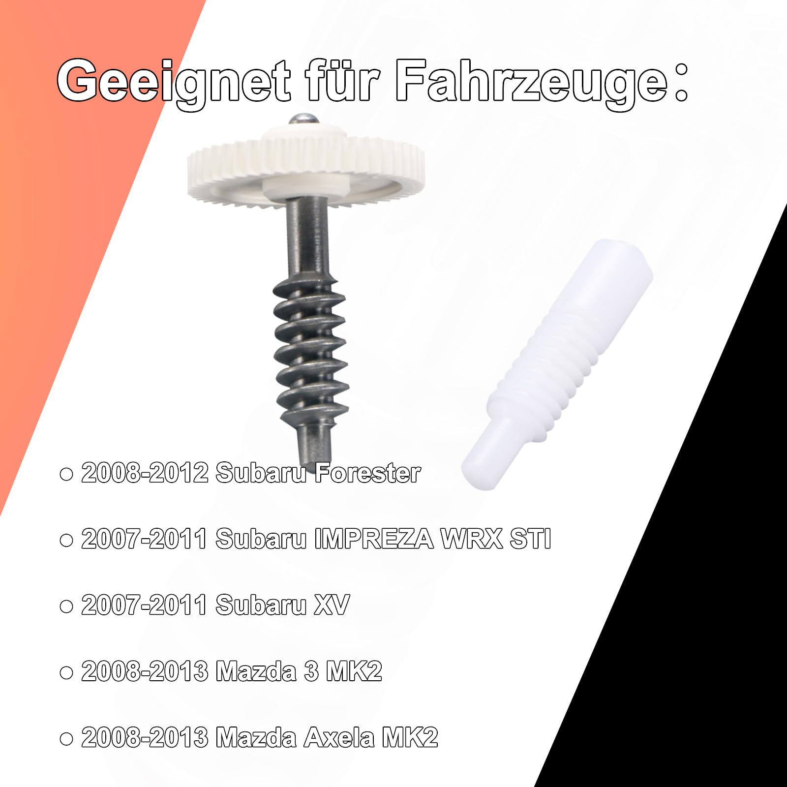 Specchio retrovisore esterno pieghevole per auto Kit di trasmissione per Mazda 3/5/6, Subaru Forester/XV