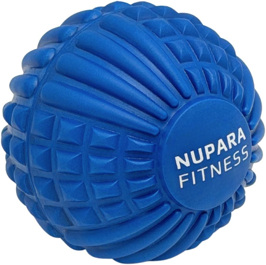 Massage Ball - Myofascial Release Ball for Recovery in Muscles, Shoulder, and Back. Trigger Point Massage and Pressure Point Therapy. (5-inch)