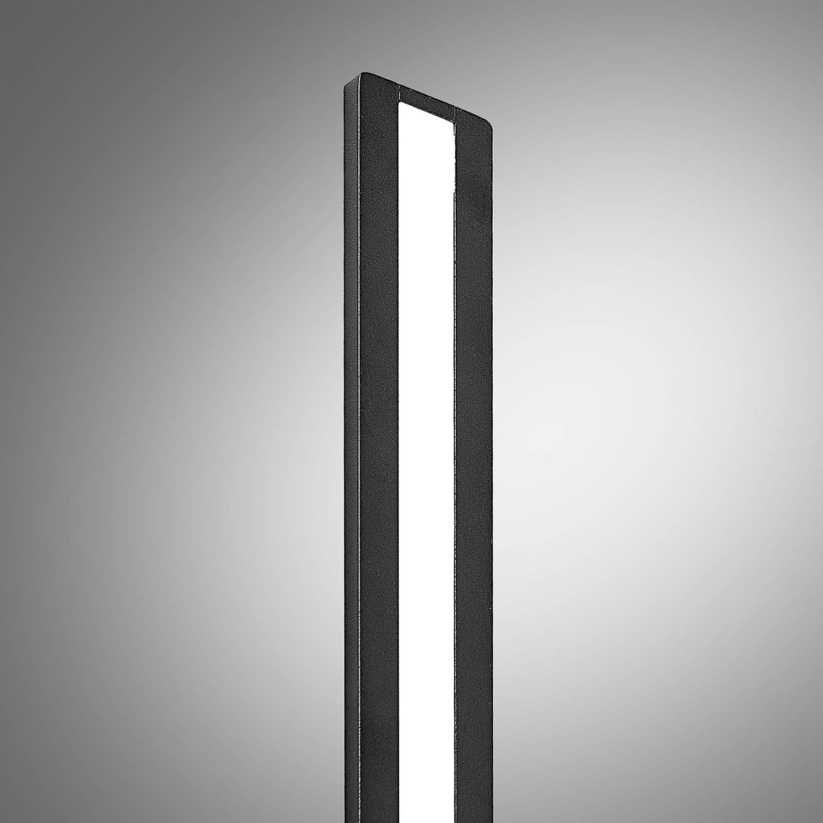 Arcchio LED Wandleuchte, Wandlampe Innen Ivano (Modern) in Schwarz aus Aluminium (2 flammig) - Wandstrahler Wandbeleuchtung Schlafzimmer/Wohnzimmer Flurleuchte