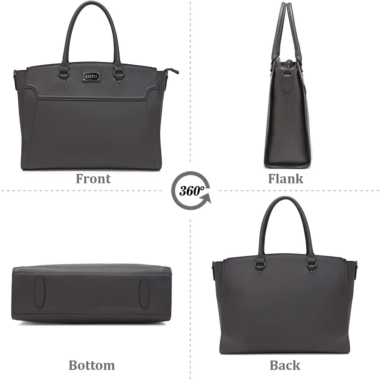 Laptop tote for office lady