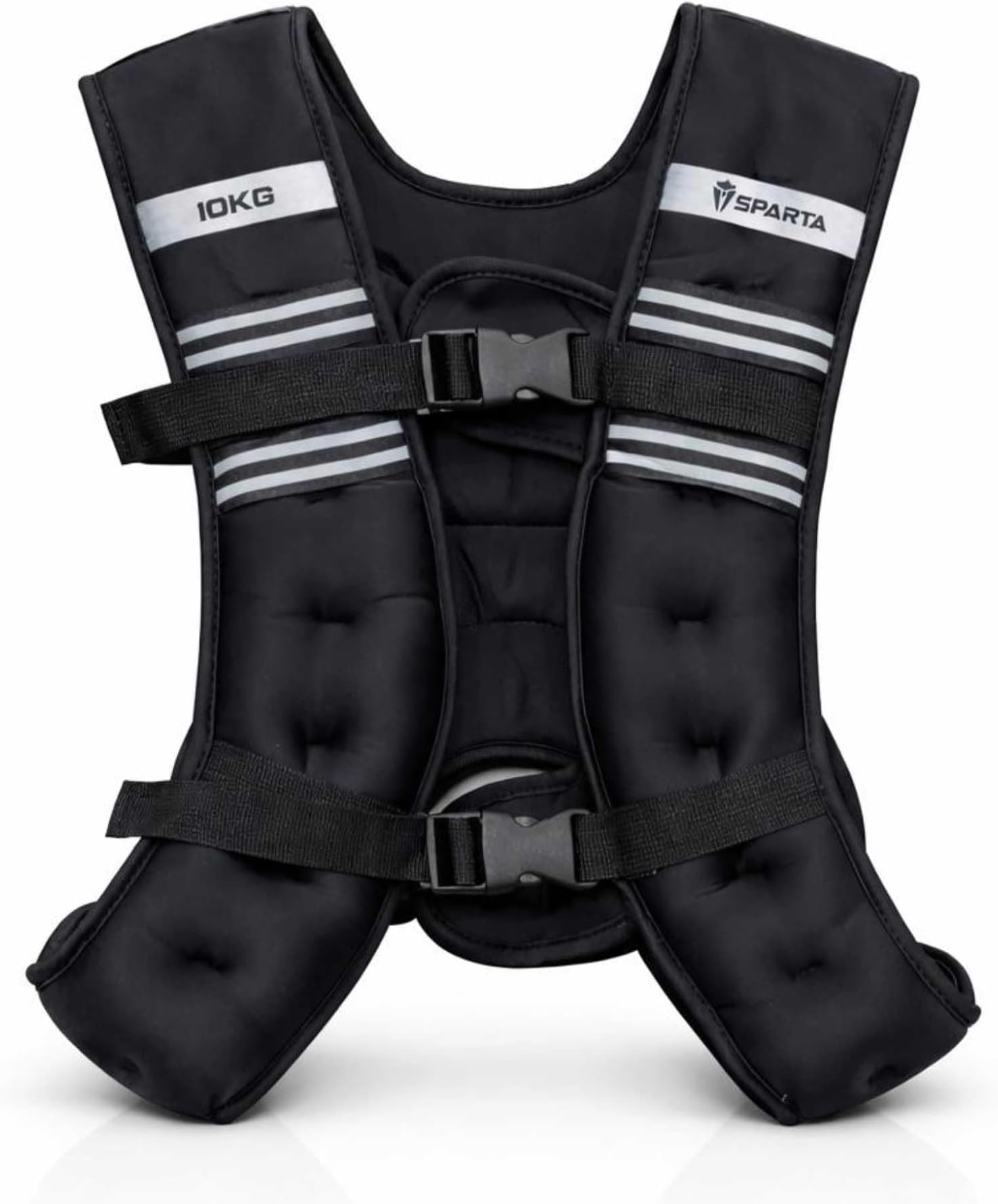 5KG, 10KG, 20KG Weighted Vest - Fully Adjustable Weight Vests for Running Training Weight Loss Jacket Workout Jogging Walking Boxing Waistcoat Strength Training, home gym Equipment Men Women