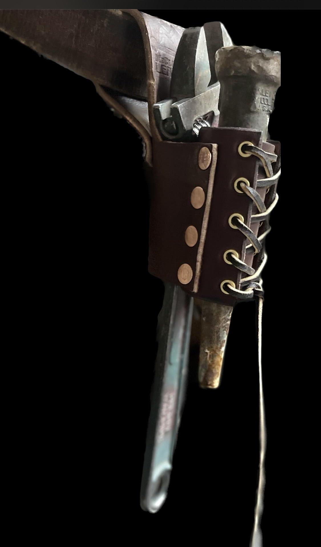 Bull Pin Wrench Holder Leather Tool Holder - Amazon.com