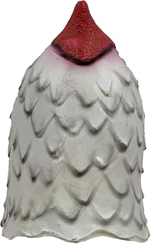 Miniatura 5 de Máscara de gallo de gallo de cabeza completa, accesorios de cosplay animal máscara de látex para Halloween (Cock) multicolor, Multicolorido