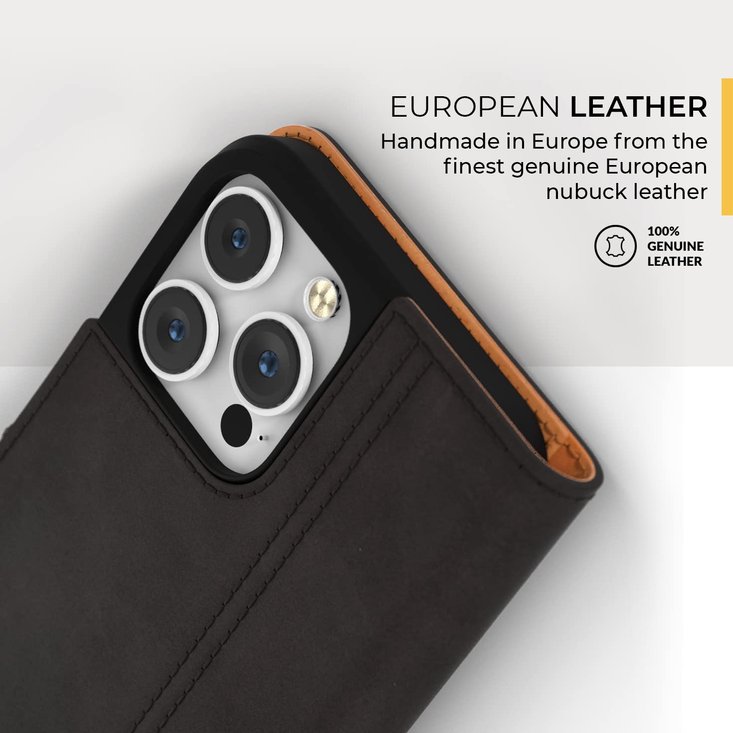 Funda Libro Para IPhone 15 Pro MAX - Cuero PU Con Ranura Para Tarjetas Y Cierre Magnético