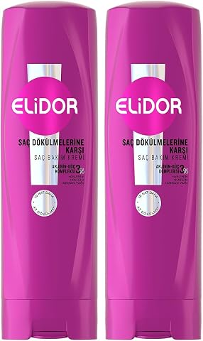 Elidor Saç Bakım Kremi Saç Dökülmelerine Karşı 350 ml 2li paket