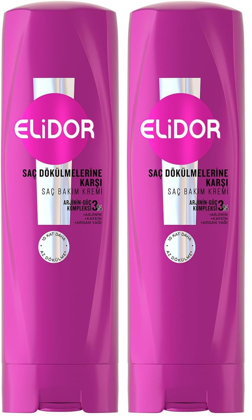 Elidor Saç Bakım Kremi Saç Dökülmelerine Karşı 350 ml 2li paket