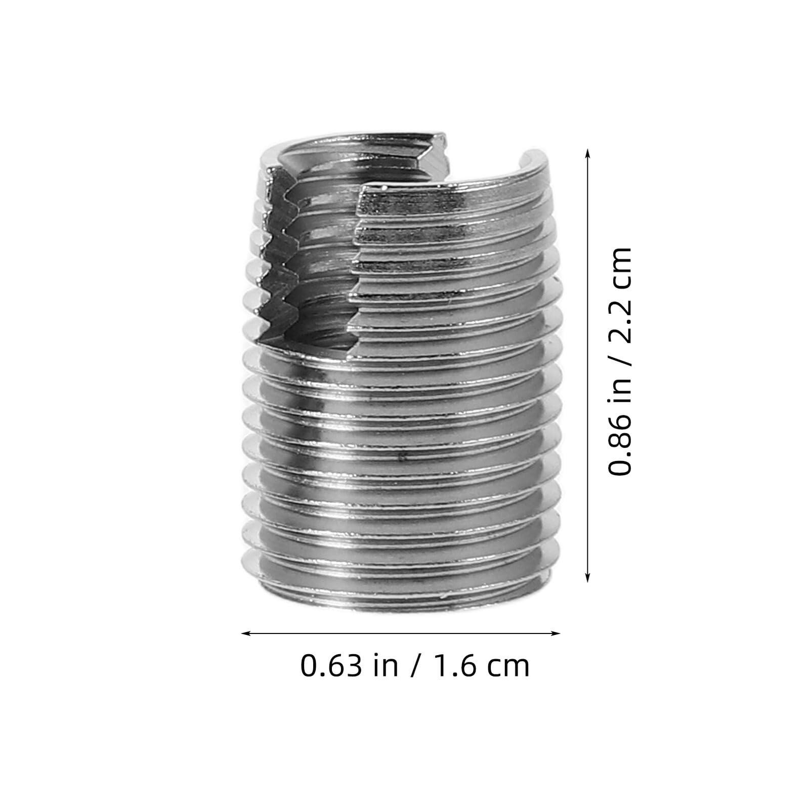 Inserti Filettati Autofilettanti in Acciaio Inox 50 Pezzi