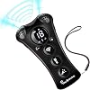 Adjustable Ultrasonic Dog Trainer – Worlds First Variable Frequency Pet Behavior Corrector with 10 Level Ultra Sound, 18 Dog Whistles, Anti-Bark Strobe Light, Humane Dog Deterrent Black