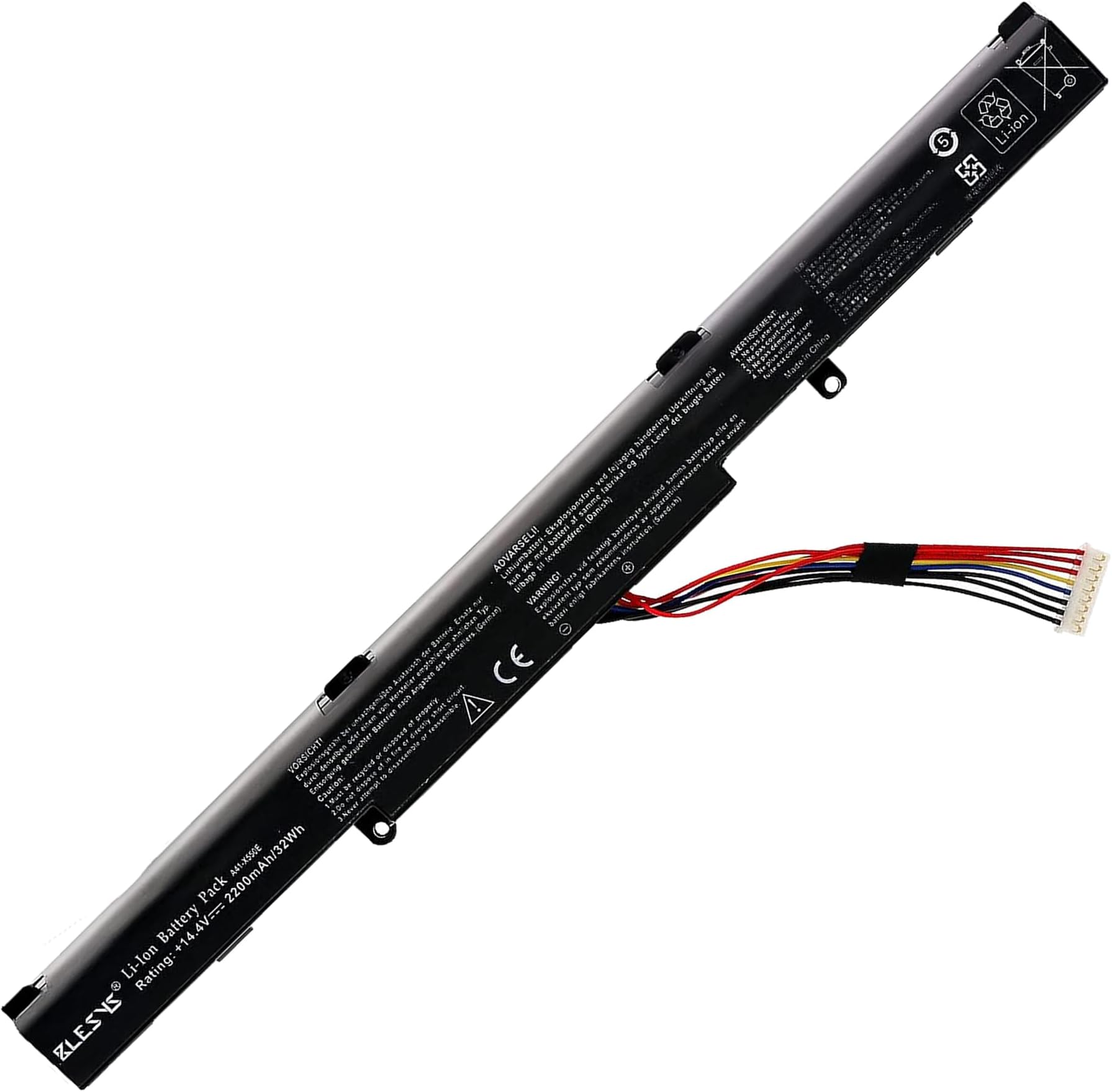 BLESYS k751l Akku für Asus k751 k751la k751lav k751lb k751ld k751ldv