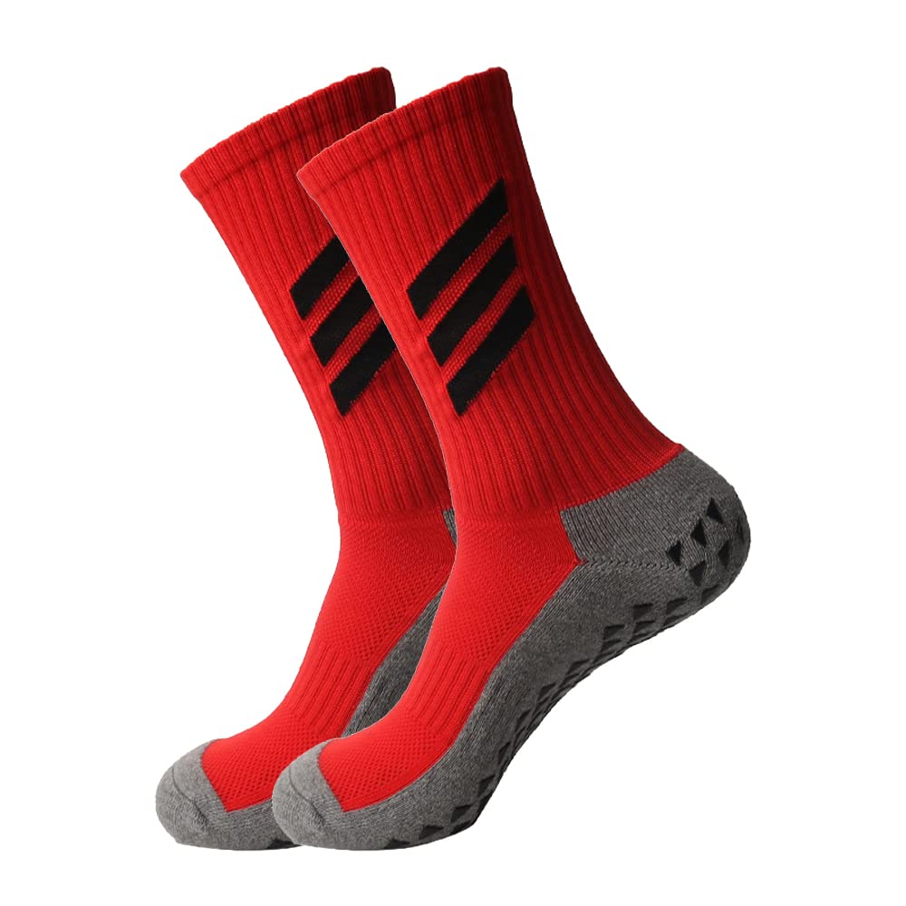 Soccer So s for Men Women Anti-Slip Sports So s Thi en Athletic Grips So s for Football Basketball Running Sports-image-30