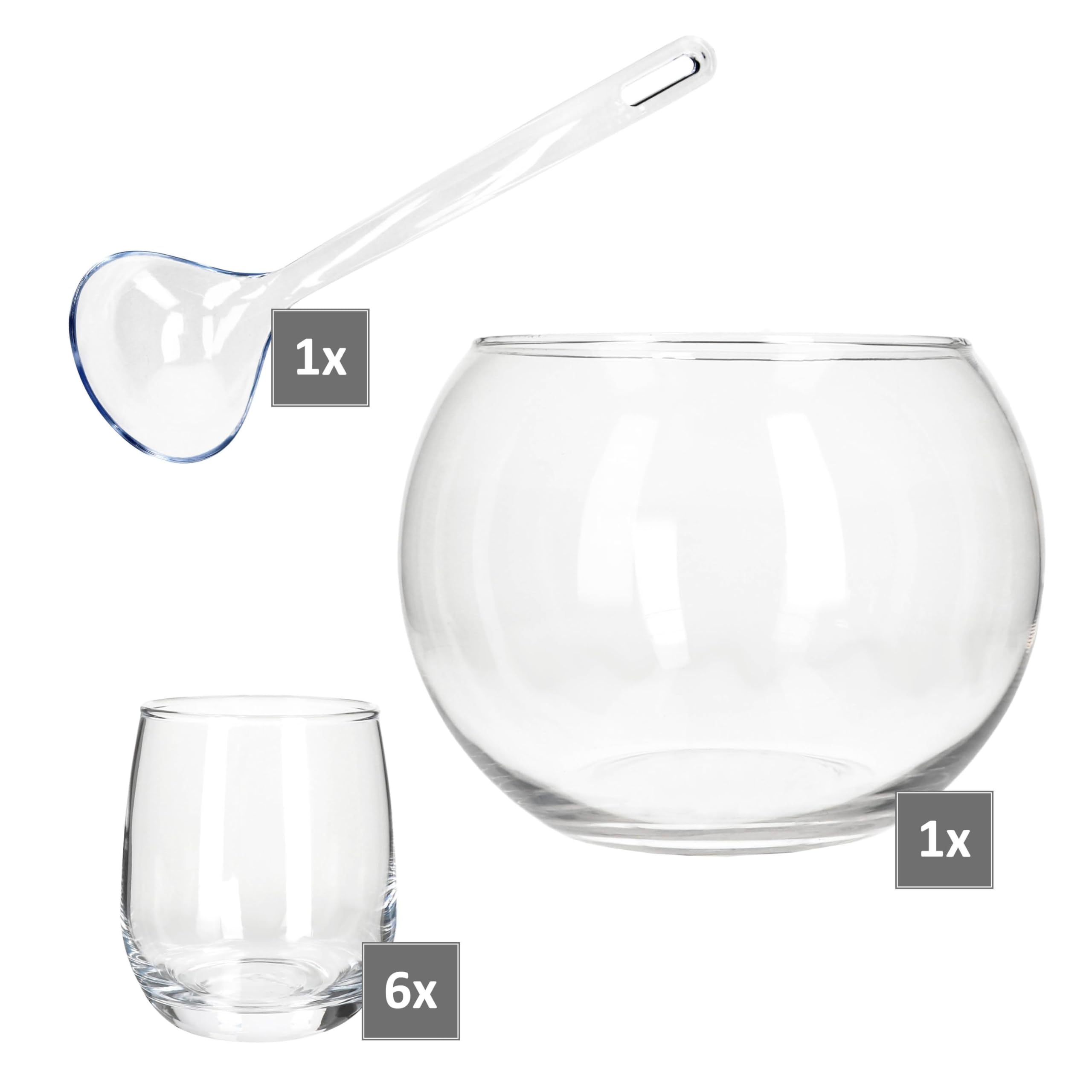 MamboCat Bolle Bowle Set de 8 pièces