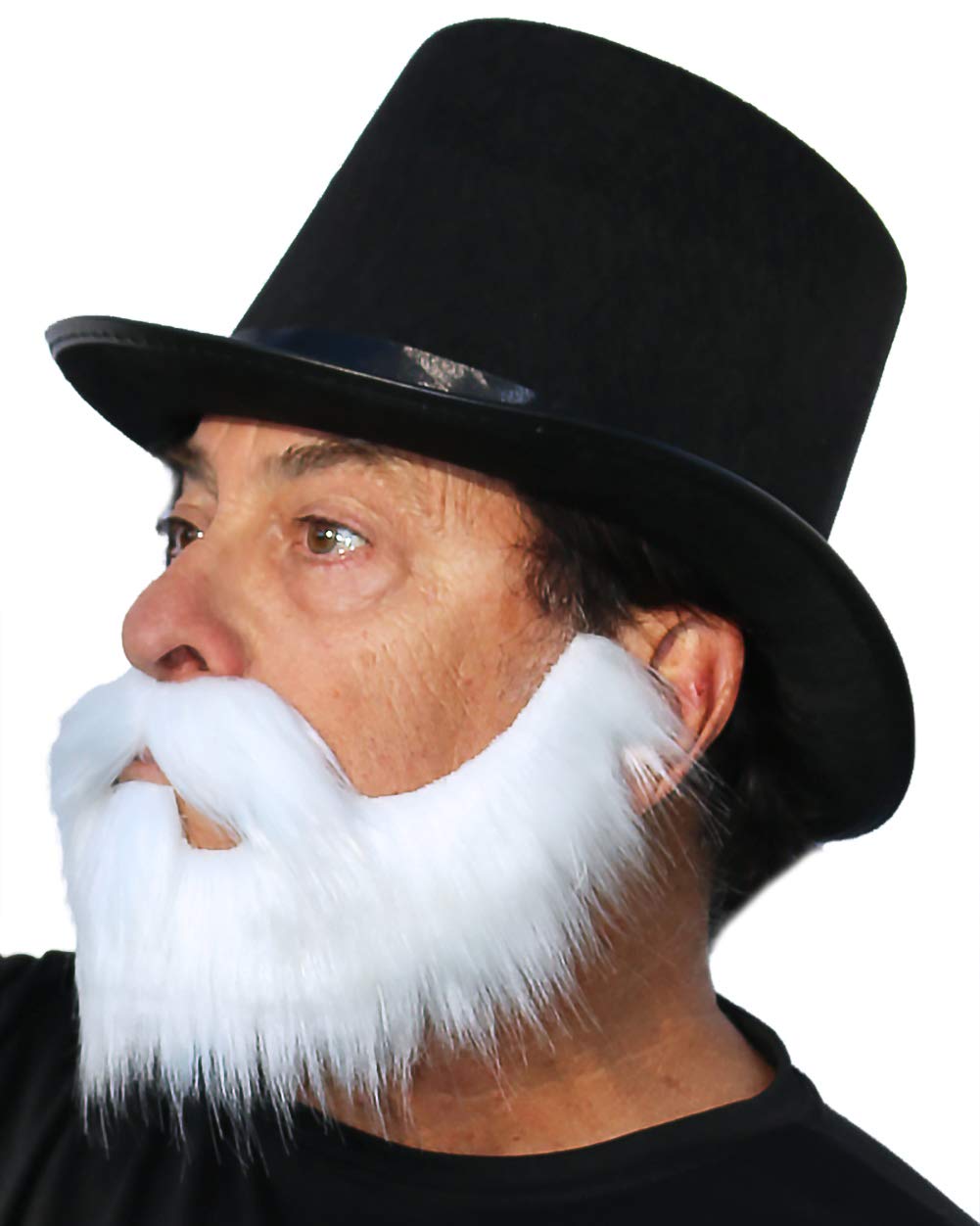 Hipster Beard Costume, Fake Facial Hair | Self Adhesive, False