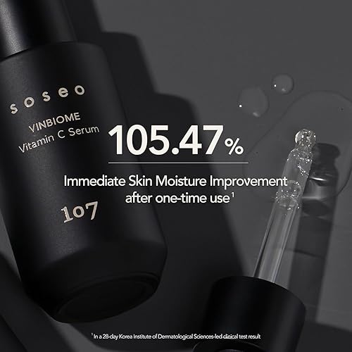 Miniatura 6 de 107 VINBIOME - Suero de vitamina C, suero rico en antioxidantes, ginseng, niacinamida y tocoferol, apoya la elasticidad de la piel y el tono