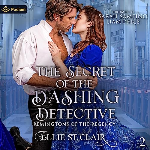 The Secret of the Dashing Detective Audiolivro Por Ellie St. Clair capa