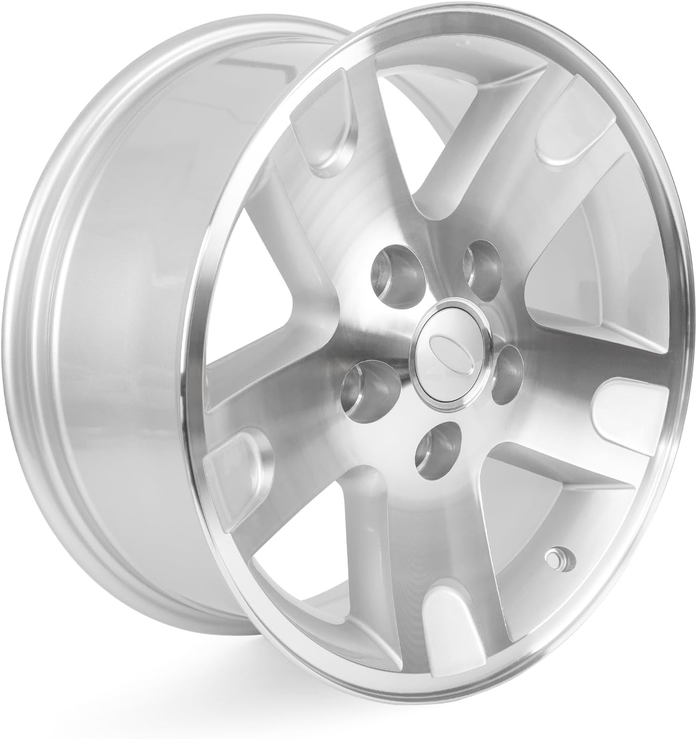 17inch New Aluminum Alloy Wheel Rim for Ford F150-3466 2002-2003 17x7.5" Machined Sliver Replacement Rims Set of 4