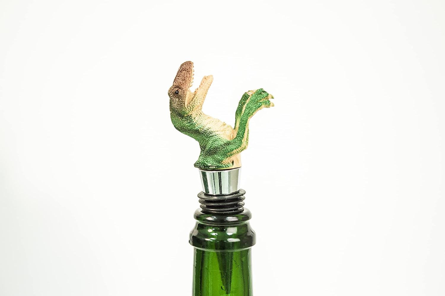 Wild Eye Designs Velociraptor Dinosaur Wine Bottle Stopper