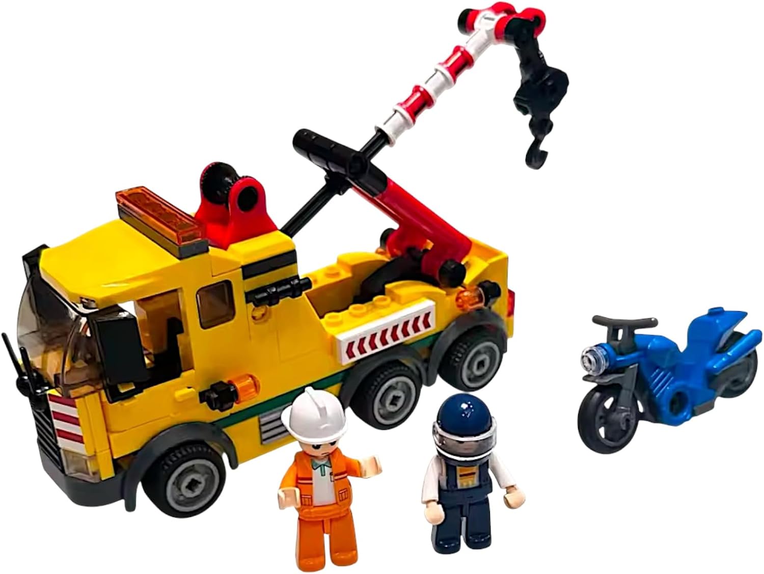 General Jim's Large Tow Truck Modular Building Blocks Set Building Bricks Model or for Teens and Adults