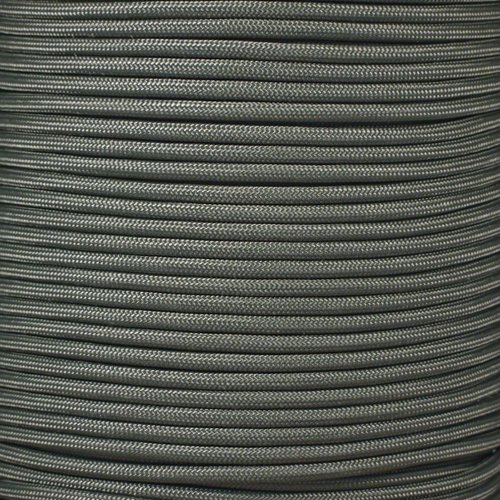 PARACORD PLANET Starke Type IV 750 LB Zugfestigkeit 11 Strand Core Paracord Spulen (250 "& 1000 'Größe Optionen), Laubgrün, 1000' Spool