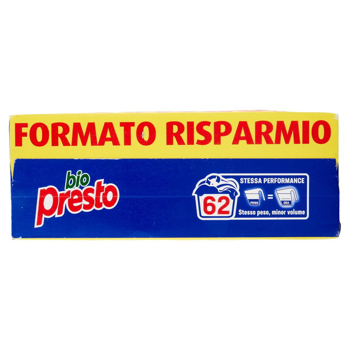 Detersivo Bio Presto Detersivo Polvere Classico - Detergente en polvo elimina las manchas rápidamente, proporciona una frescura duradera, 62 lavados, 3100 g + llavero Beni Culinari gratuito