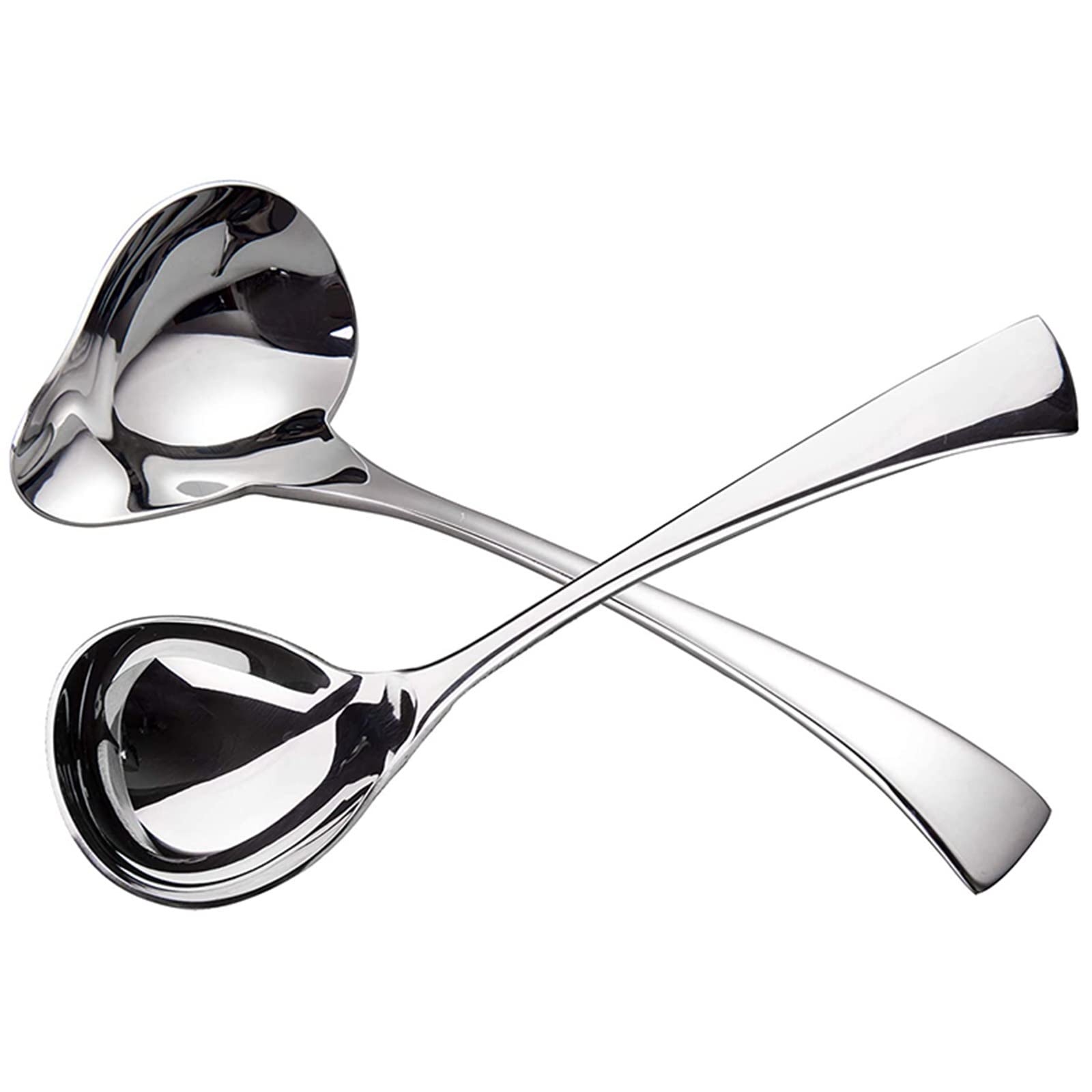 Cuillère à soupe ergonomique pour éviter les éclaboussures lors des repas
