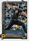 2025 Topps #381 David Bednar Pittsburgh Pirates Series 2 MLB Baseball Base Trading Card