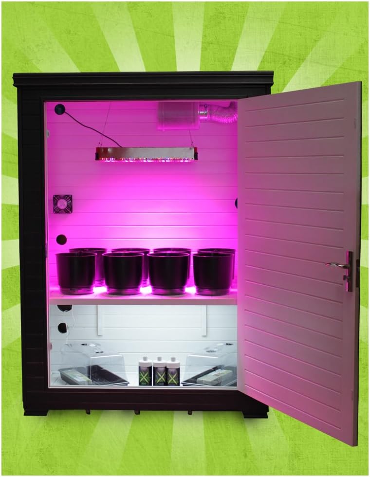 Hydroponic Grow Box - Grow Daddy with LED Grow Light