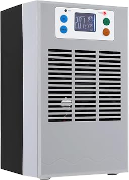 30L/7.93Gallon Aquarium Chiller, Fish Tank Water Cooler with Compressor Refrigeration Pump Special Quiet Design Refrigeration Compressor for Axolotl Coral Jellyfish