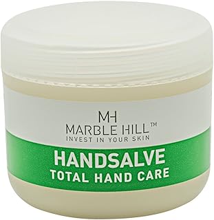 Marble Hill Hand Cream Effective Relief for Very Dry Cracked Itchy Hands Eczema Dermatitis Irritated Skin Unscented Functional Barrier Cream Working Hands Nurses Trades Whole family 100g
