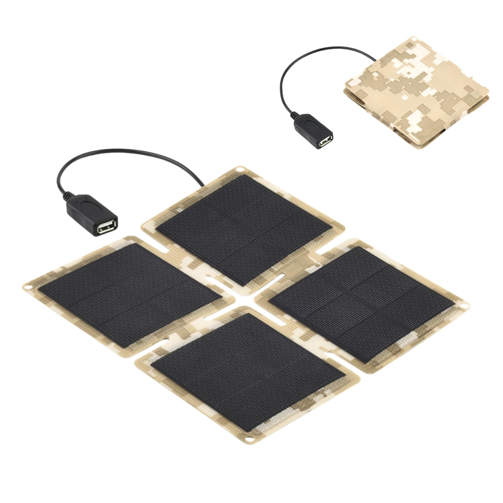 Cargador Solar para cámaras de seguridad y teléfonos con panel eficiente