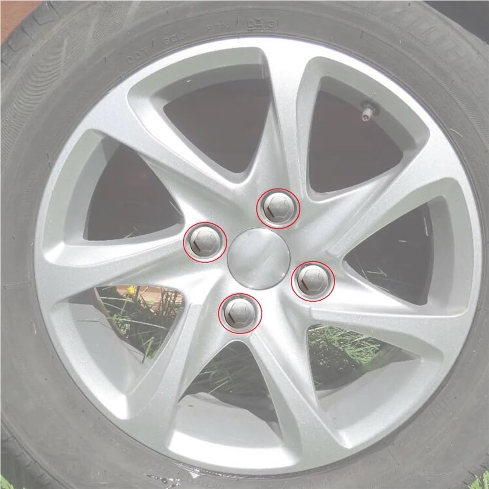 Para C&itroen Para C3 C4 C5 C6 | 9817024580 540567 M12x1.25 Volante Tyre Tuercas Pernos Studs Tornillo